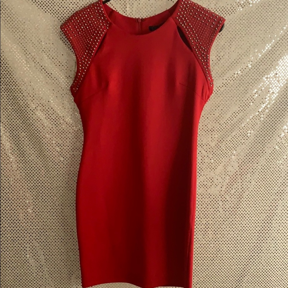 Red dress